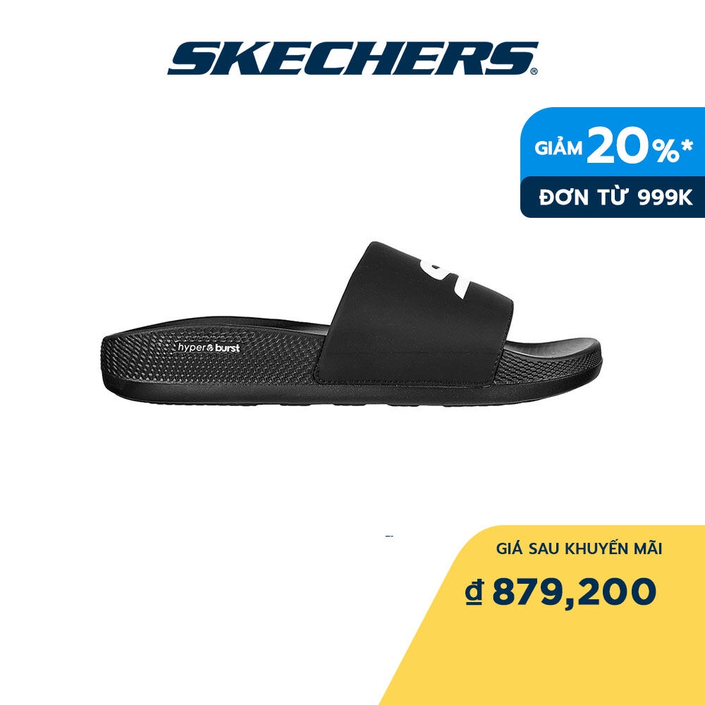 Skechers Nam Dép Quai Ngang Thường Ngày, Đi Học, Đi Làm On-The-GO Hyper Slide - 246020-BLK
