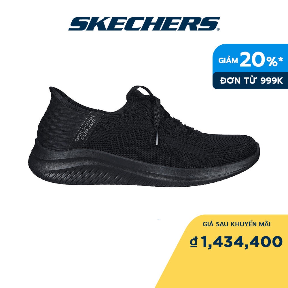 Skechers Nữ Giày Thể Thao Xỏ Chân Slip-Ins Sport Ultra Flex 3.0 Air-Cooled Memory Foam - 149710-BBK