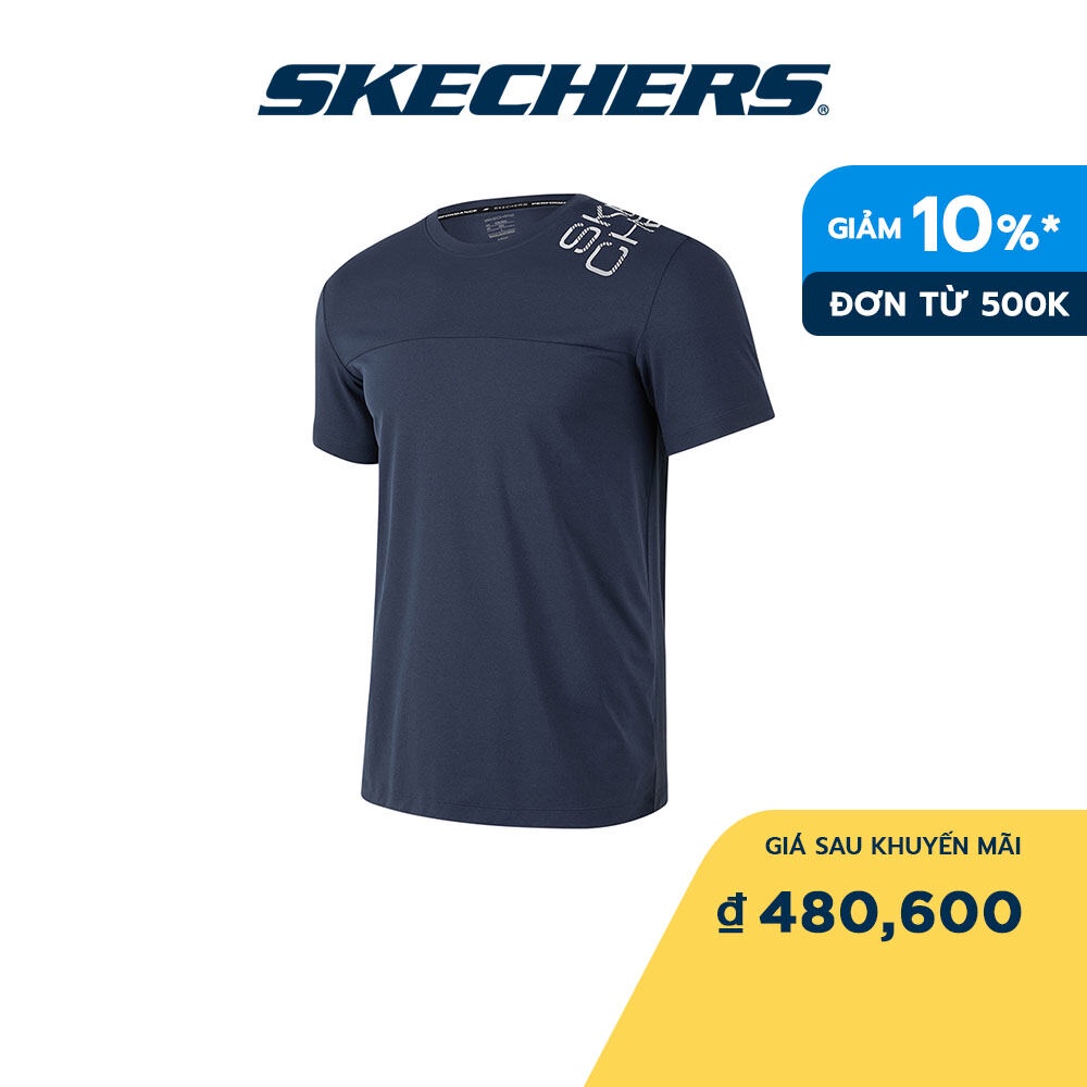 Skechers Nam Áo Thun Tay Ngắn Thường Ngày Performance - P223M017-02MZ