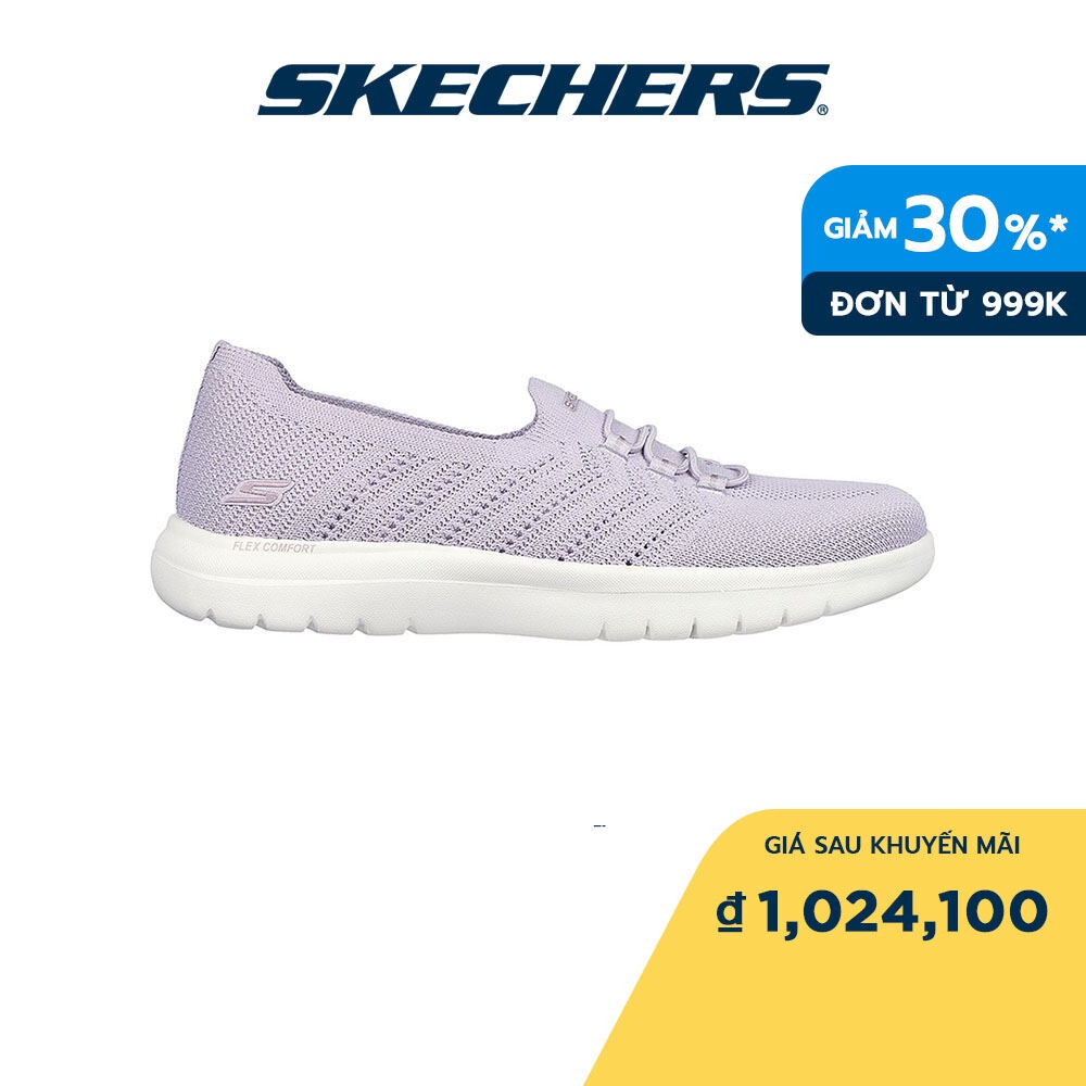 Skechers Nữ Giày Thể Thao Tập Gym, Đi Học, Đi Làm On-The-GO Flex Determined Air-Cooled Goga Mat - 136515-LIL
