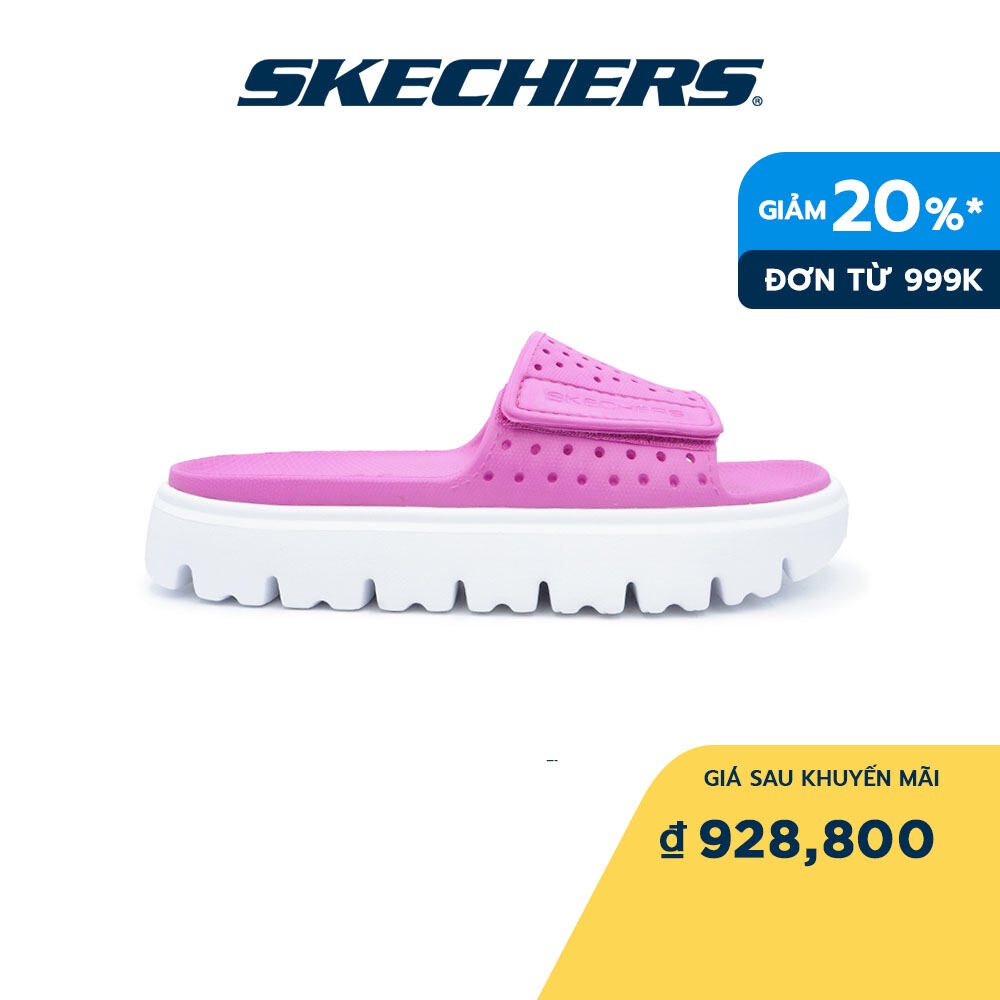Skechers Nữ Xăng Đan Đi Học, Đi Làm Foamies Top-Level Peachy Vibes - 111451-HTPK