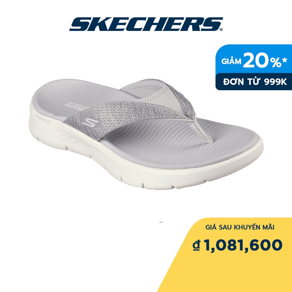Skechers Nữ Dép Xăng Đan Thường Ngày On-The-GO GOwalk Flex Sunlit - 141401-GRY