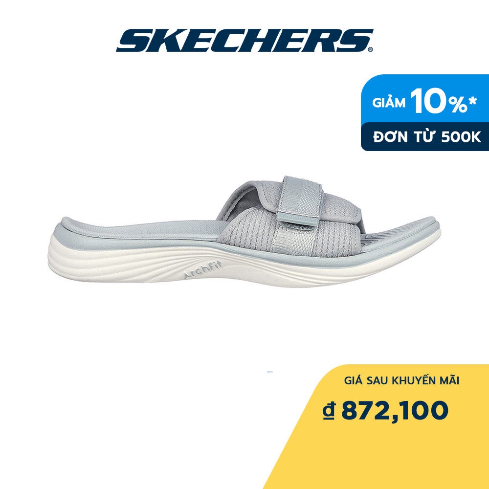 Skechers Nữ Dép Quai Ngang Đi Bộ On-The-GO Arch Fit Radiance Walking - 141322-GRY (Skechers_Live)