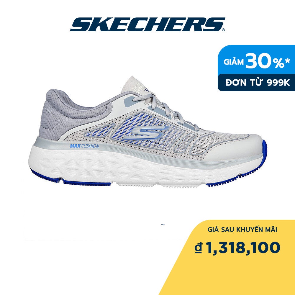 Skechers Nam Giày Thể Thao Chạy Bộ Max Cushioning Delta Running Air-Cooled Goga Mat - 220357-GYBL (Skechers_Live)