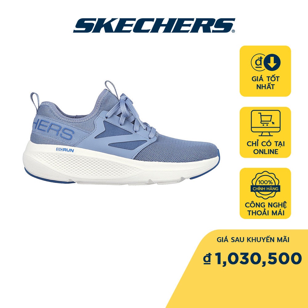 Skechers Nữ Giày Thể Thao Xỏ Chân Chạy Bộ GOrun Elevate Envy Running Air-Cooled Goga Mat Parametric - 128330-BLU