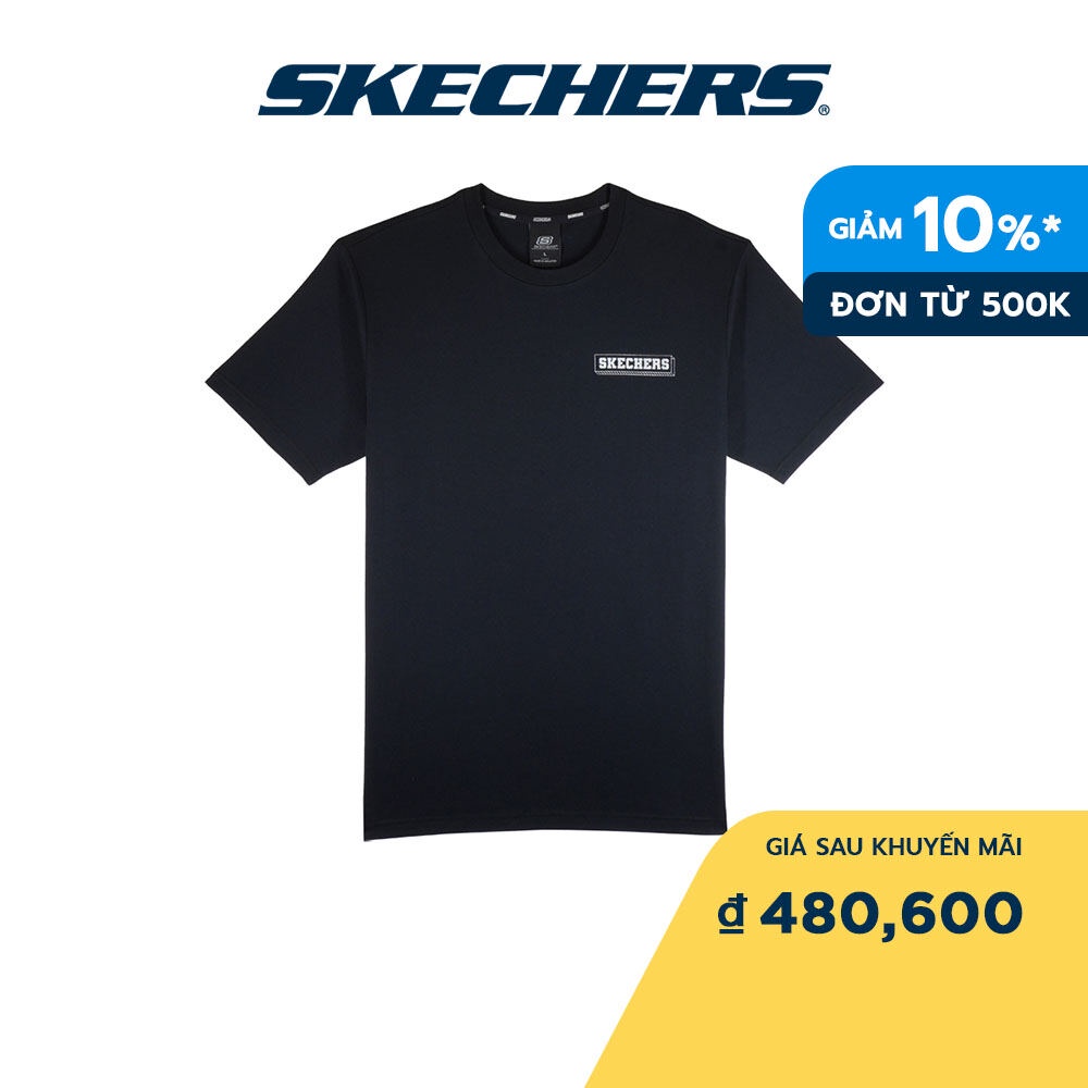 Skechers Unisex Áo Thun Tay Ngắn Thường Ngày WB100 - SL323U322-02L2 (Skechers_Live)