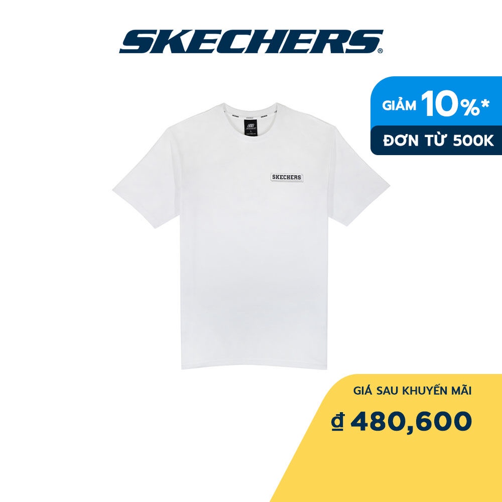 Skechers Unisex Áo Thun Tay Ngắn Thường Ngày WB100 - SL323U320-00GK (Skechers_Live)