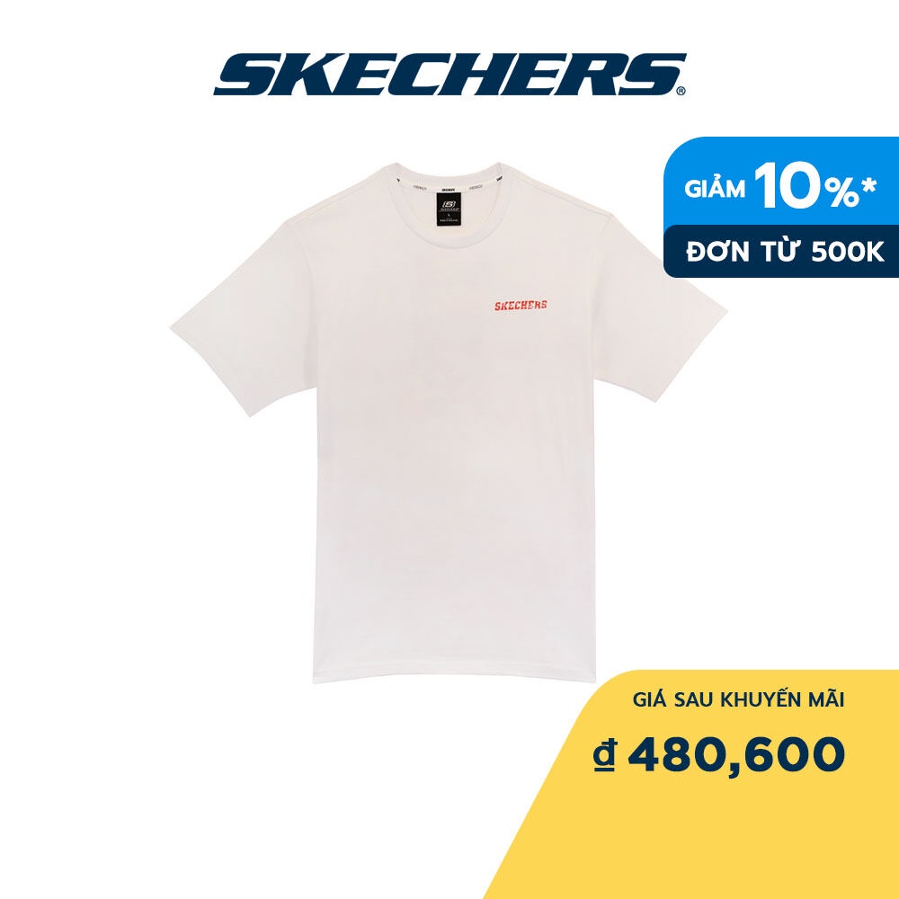 Skechers Unisex Áo Thun Tay Ngắn Thường Ngày WB100 - SL323U323-00GK (Skechers_Live)