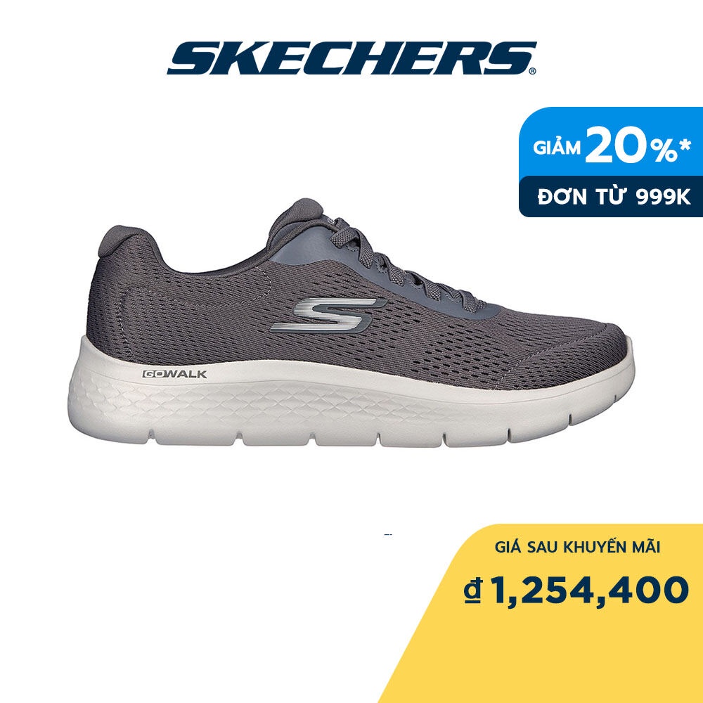 Skechers Nam Giày Thể Thao Tập Gym, Đi Học, Đi Làm GOwalk Flex Walking Air-Cooled Goga Mat - 216486-GYCC