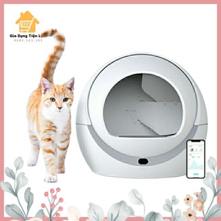 Nhà vệ sinh cho mèo Pettree tự động bằng App GD458
