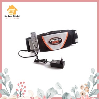 Đai massage rung nóng giảm mỡ bụng và đùi, Đai rung nóng Vibro Shape CHINH HÃNG - gd115