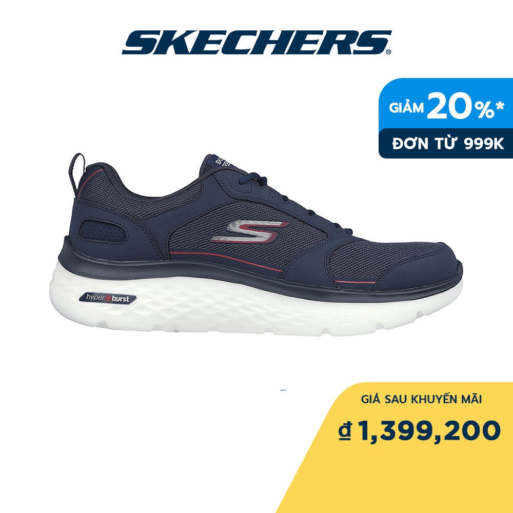 Skechers Nam Giày Thể Thao Đi Bộ GOwalk Hyper Burst Walking Air-Cooled Goga Mat - 216191-NVRD