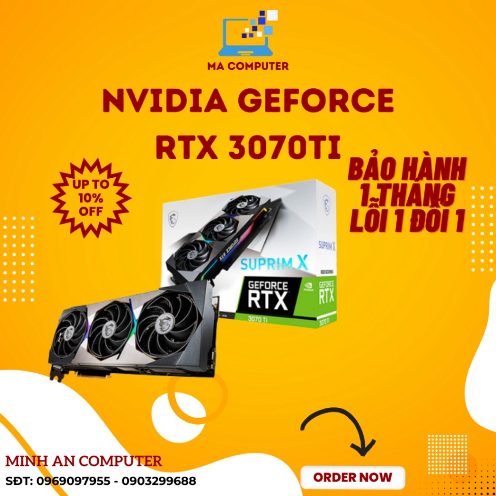 3070Ti Msi Suprimx BH hãng