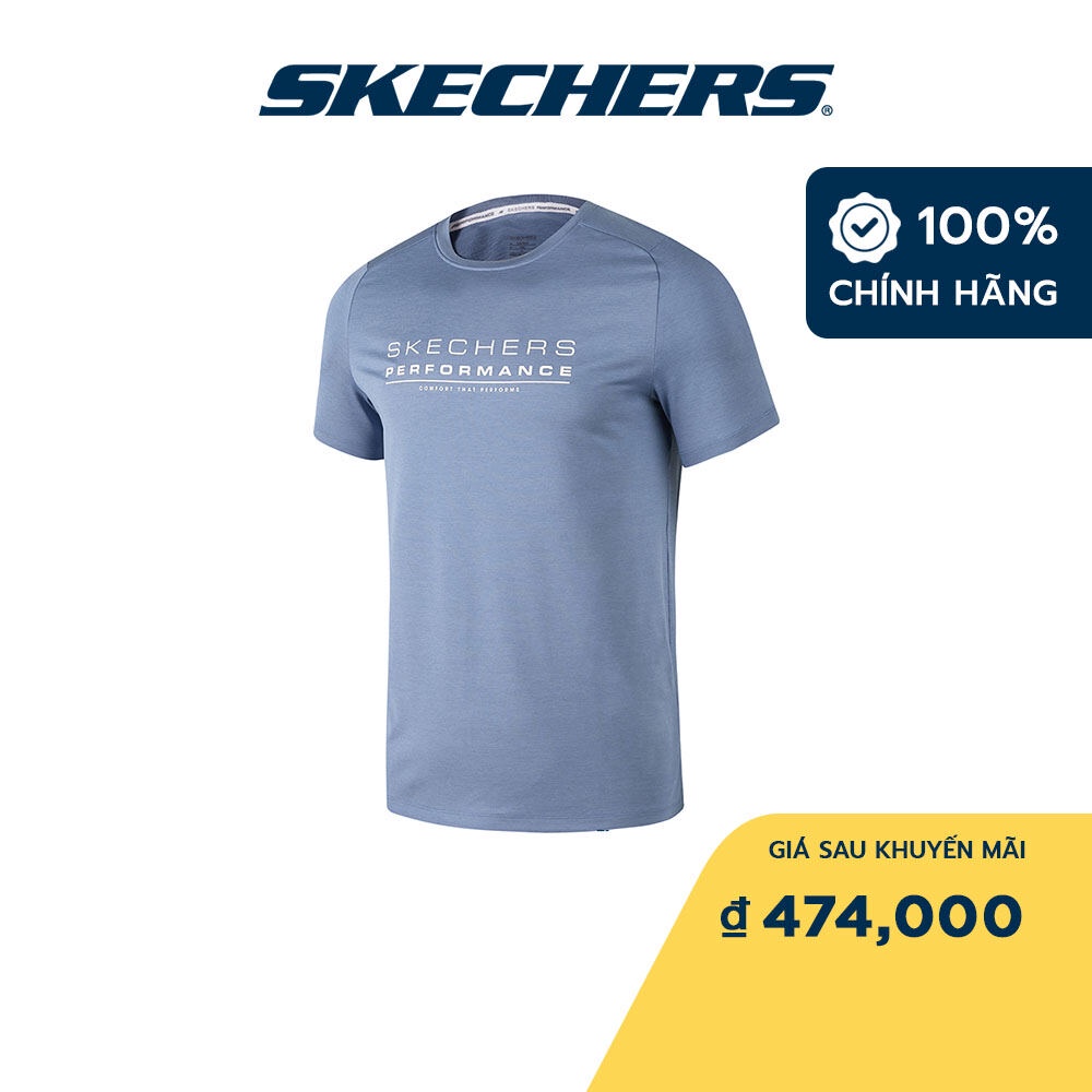 Skechers Nam Áo Thun Tay Ngắn Thường Ngày Performance - P223M016-02TZ (Skechers_Live)