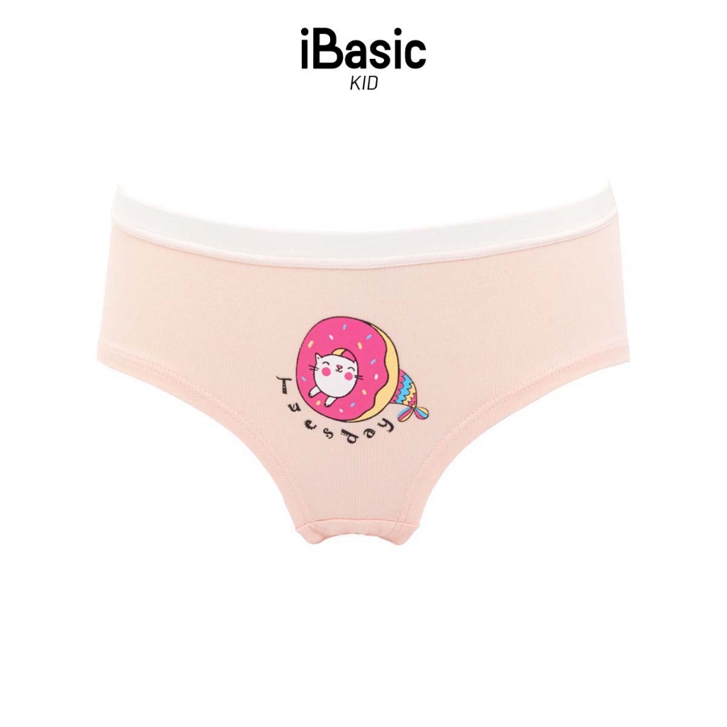 Hộp 7 quần lót bé gái cotton hipster iBasic PANG005-1