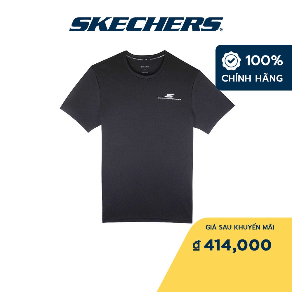 Skechers Nam Áo Thun Tay Ngắn Chạy Bộ Thường Ngày Performance Running - SP22Q4M429-00GH