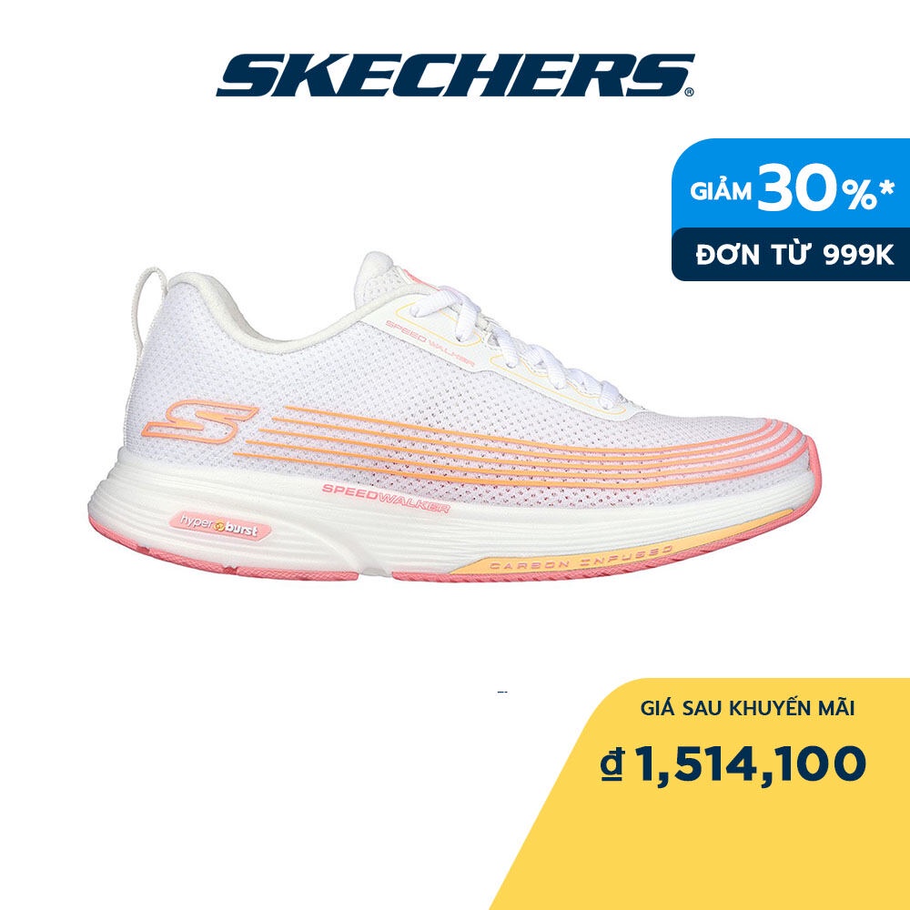Skechers Nữ Giày Thể Thao Đi Bộ GOwalk Speed Walker Walking - 125103-WPK