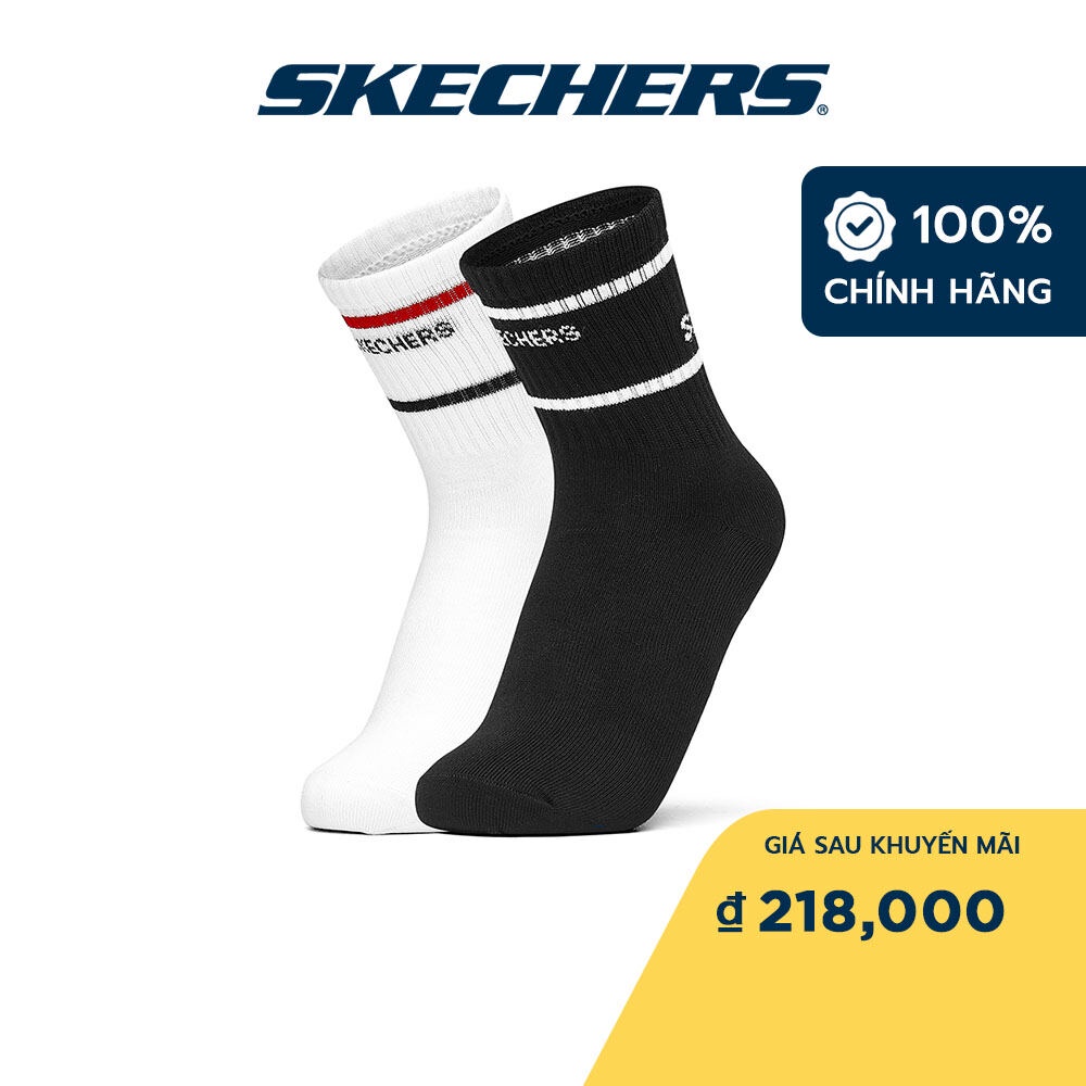 Skechers Nữ Vớ, Tất Thường Ngày - L221W199-0088 (Skechers_Live)