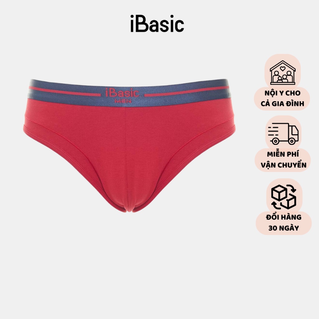 Quần lót nam brief cotton USA iBasic PANM055