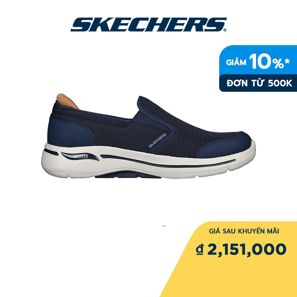 Skechers Nam Giày Thể Thao Đi Bộ Tập Gym, Đi Học, Đi Làm GOwalk Arch Fit Walking - 216264-NVY