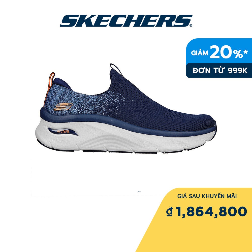 Skechers Nam Giày Thể Thao Đi Bộ Tập Gym, Đi Học, Đi Làm Sport Arch Fit D'Lux walking - 232504-NVY