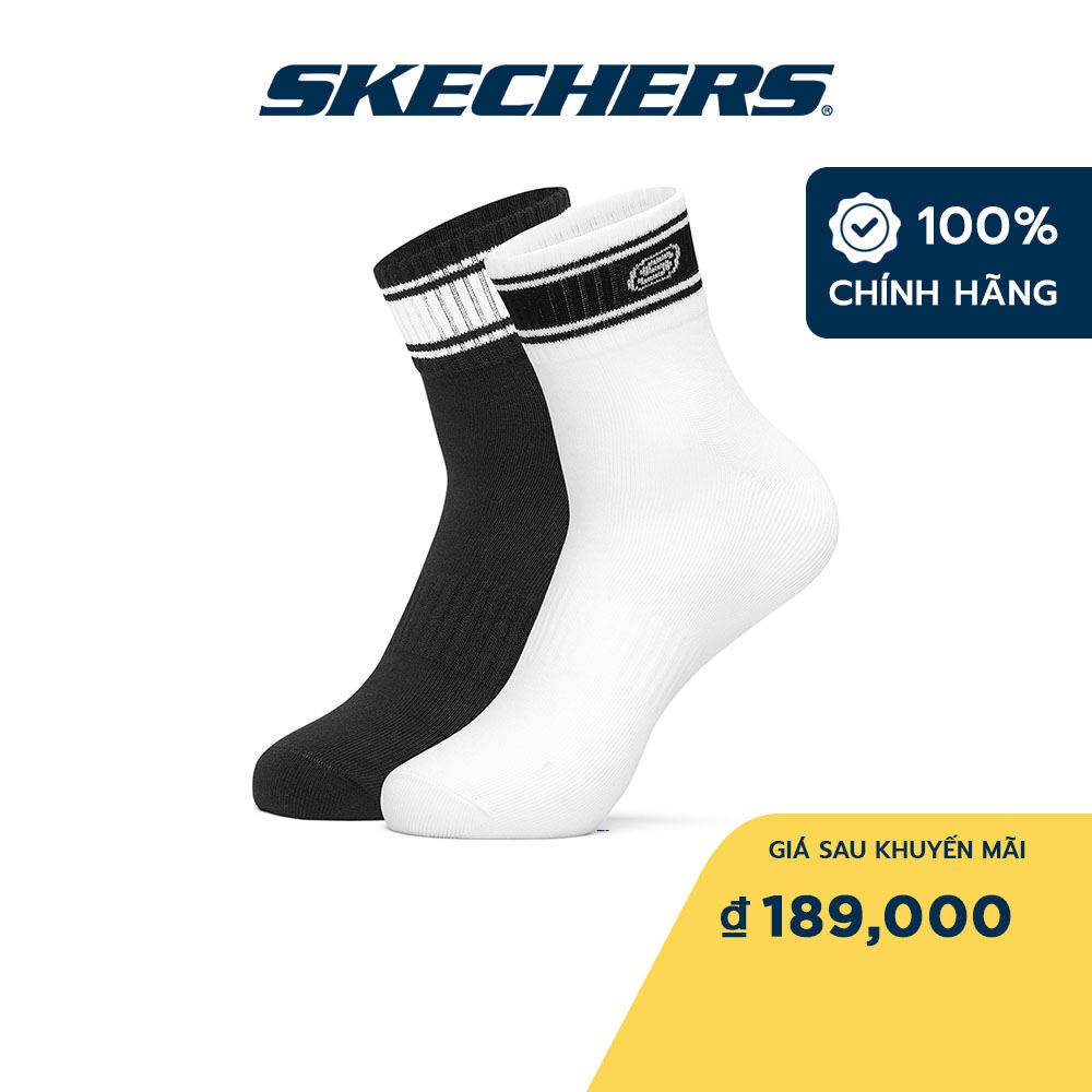 Skechers Unisex Vớ, Tất Thường Ngày - L122U106-004X (Skechers_Live)