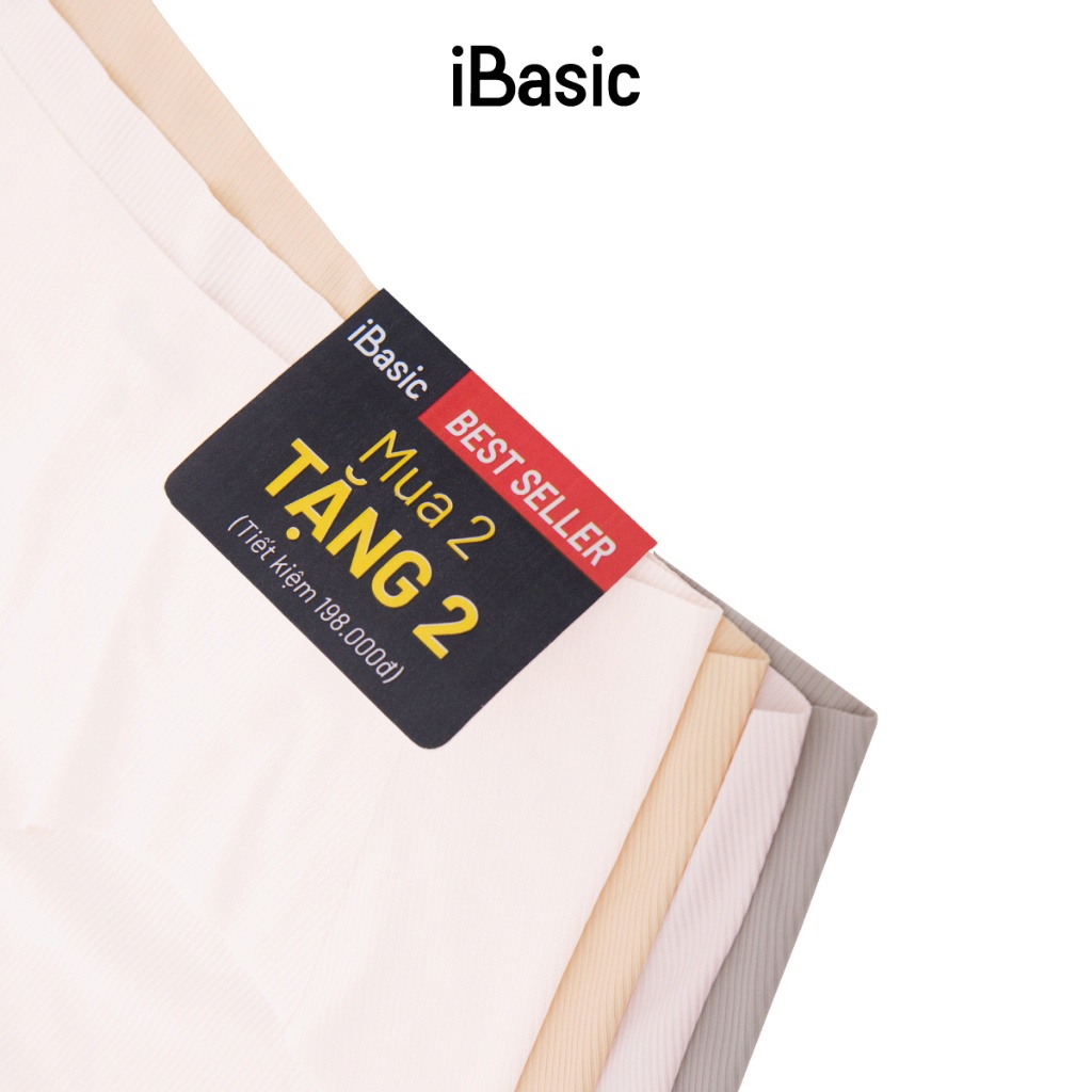 [MUA 2 TẶNG 2] Pack 4 quần lót nữ siêu mỏng iBasic PANW157