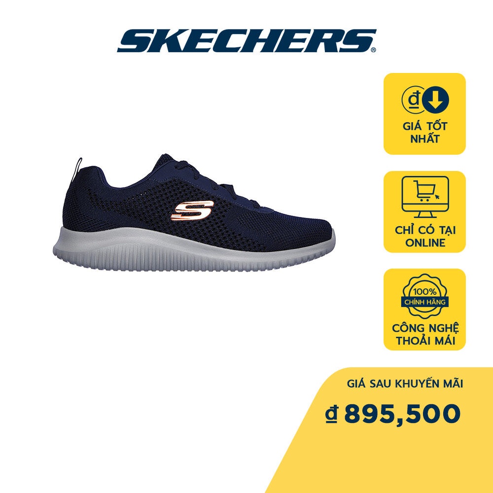 Skechers Nam Giày Thể Thao Thường Ngày Sport Flection Memory Foam - 8790009-NVY (Skechers_Live)