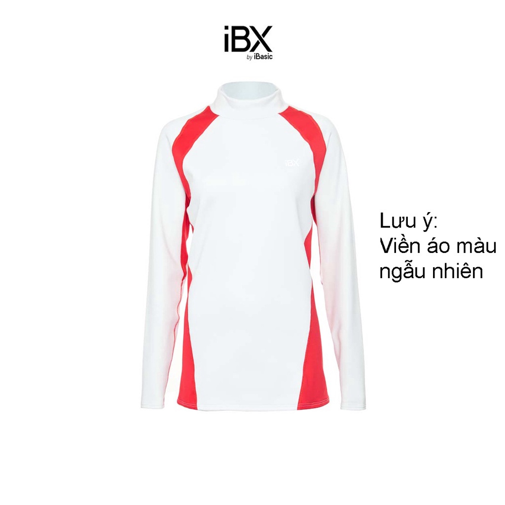 Áo thun nữ thể thao tay dài cổ lọ dày iBX IBX029