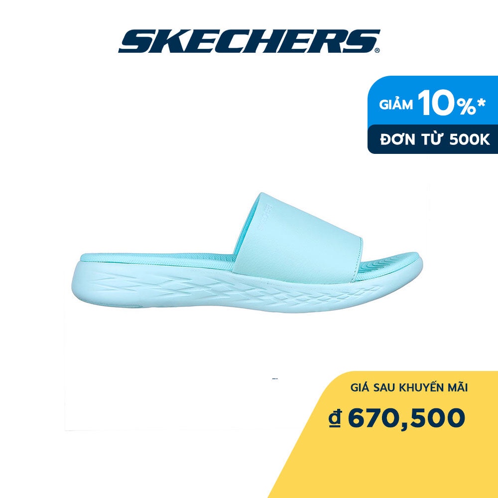 Skechers Nữ Dép Quai Ngang Đi Bộ Giặt Máy Được, On-The-GO 600 Pursue Walking 5-Gen Technology - 140727-MNT