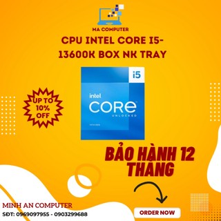 Cpu intel core i5 13600k box nk tray