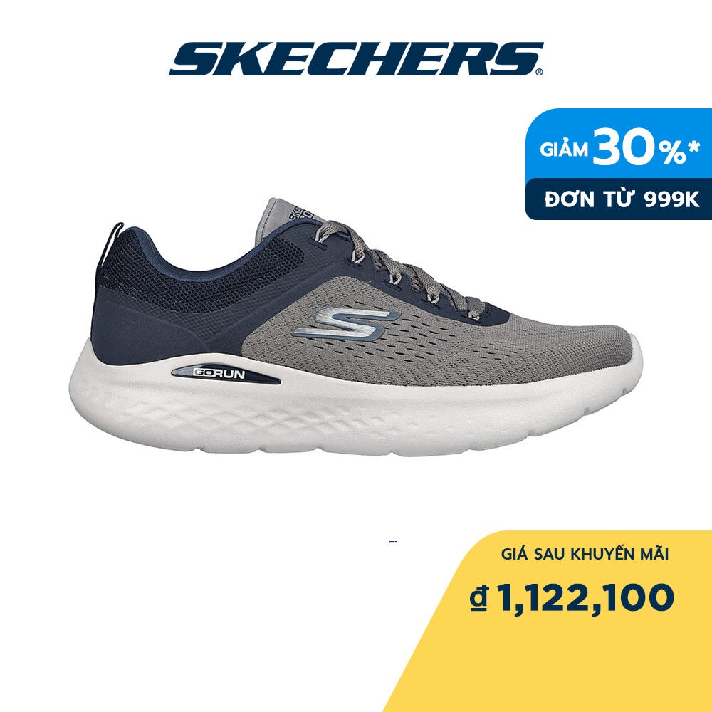 Skechers Nam Giày Thể Thao Chạy Bộ Tập Gym, Đi Học, Đi Làm GOrun Lite Running Air-Cooled Goga Mat M-STRIKE - 220894-GYNV