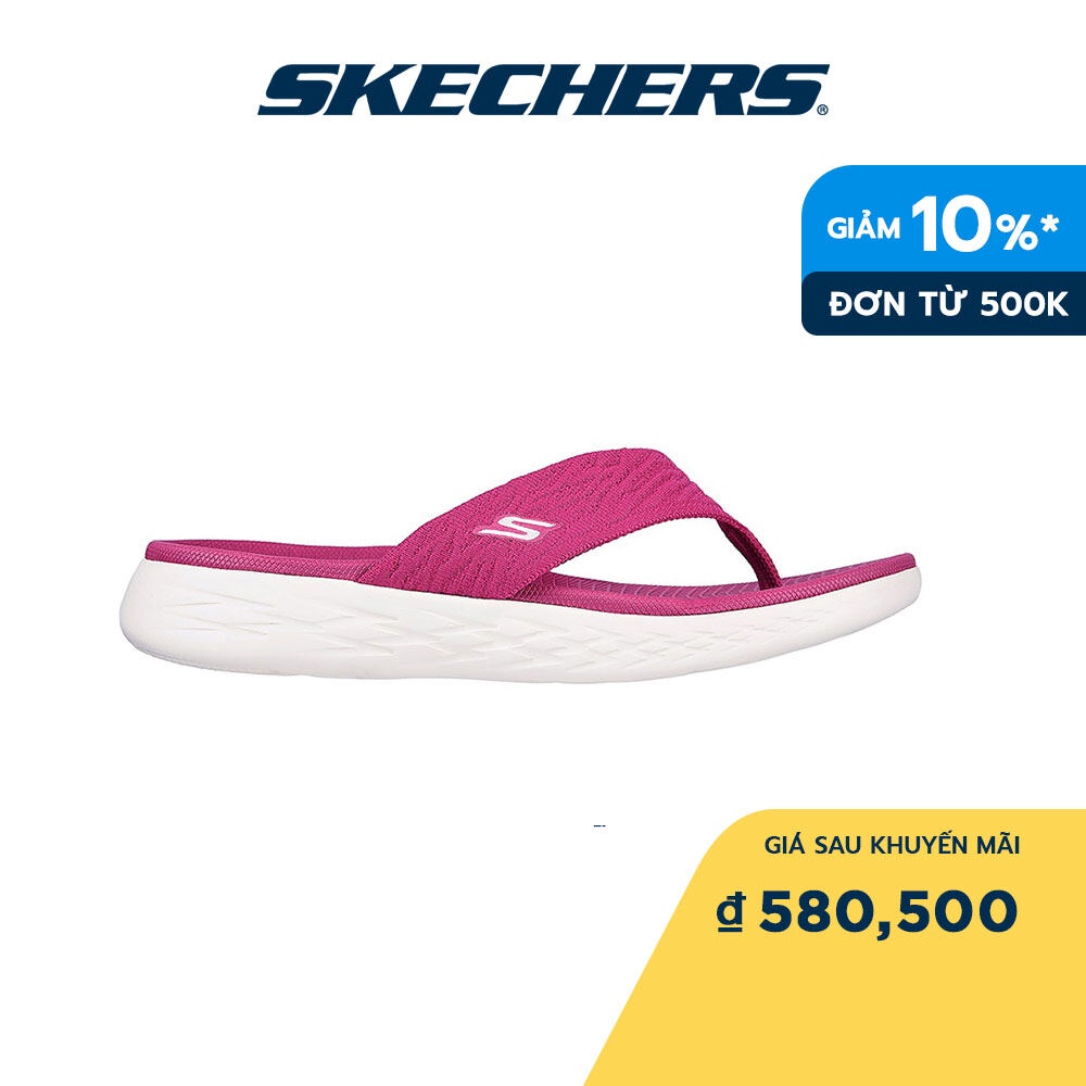 Skechers Nữ Dép Xỏ Ngón Thường Ngày, Đi Học, Đi Làm On-The-GO 600 - 140037-FUS