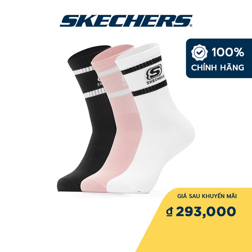 Skechers Nữ Vớ Tập Gym Tập Gym, Đi Học, Đi Làm - L320W095-0056