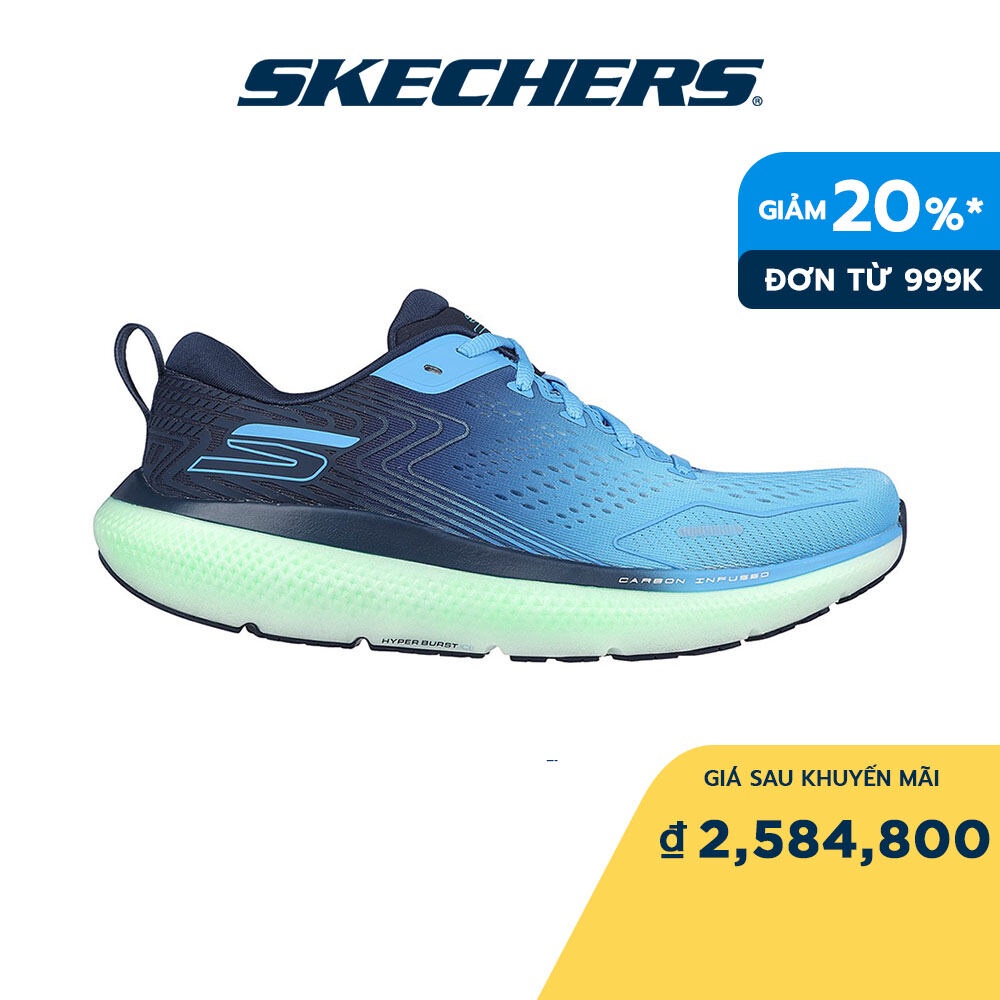 Skechers Nam Giày Thể Thao Tập Gym, Đi Học, Đi Làm GOrun Ride 11 Running - 246079-BLU (Skechers_Live)