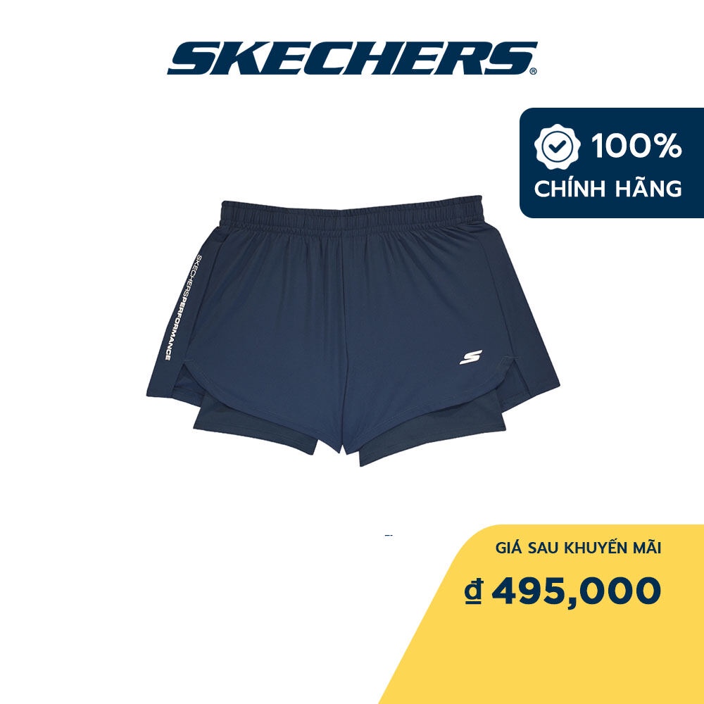 Skechers Nữ Quần Đùi Thể Thao Chạy Bộ Tập Gym, Đi Học, Đi Làm Performance Running - SP22Q4W451-SEBL