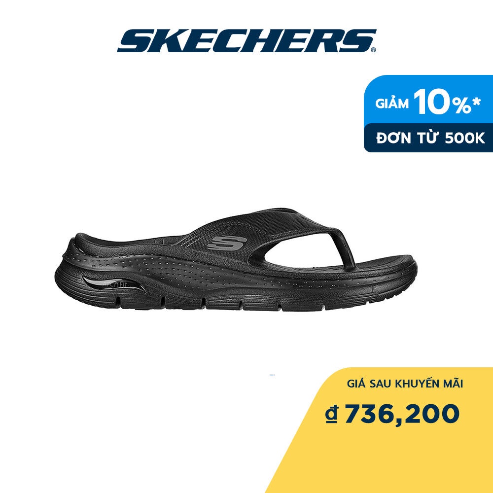 Skechers Nam Dép Xỏ Ngón Arch Fit Foamies - 243158-BBK