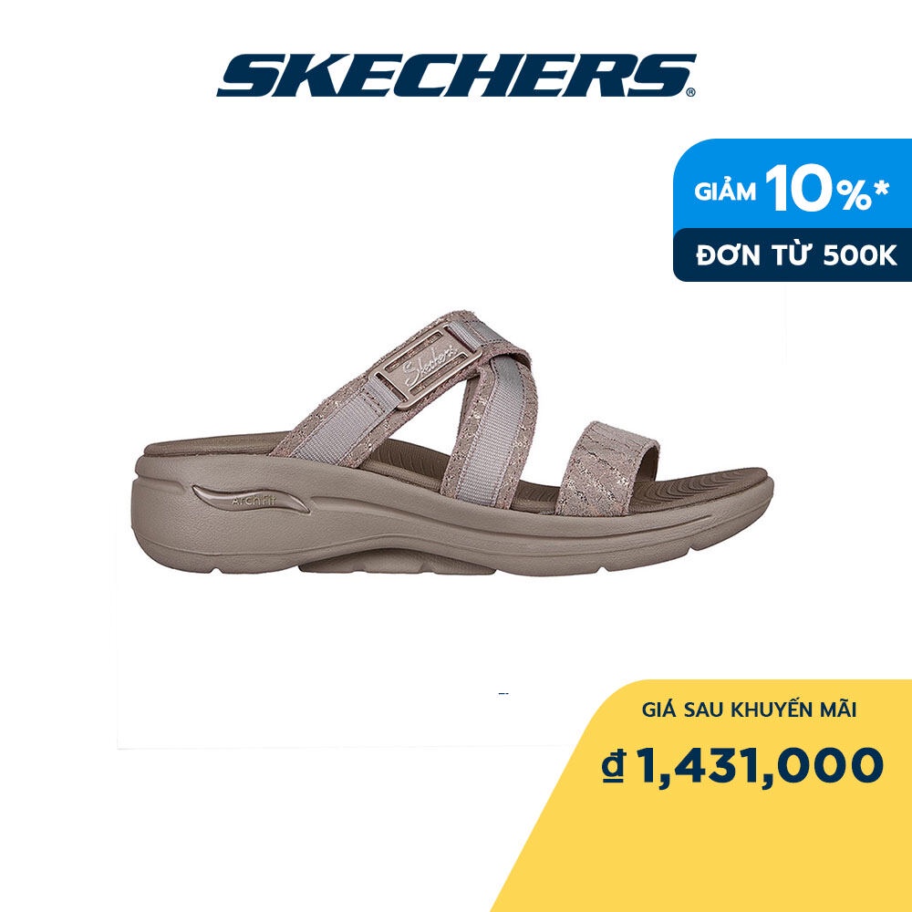 Skechers Nữ Dép Quai Ngang Thường Ngày, Đi Học, Đi Làm On-The-GO GOwalk Arch Fit - 140247-TPE