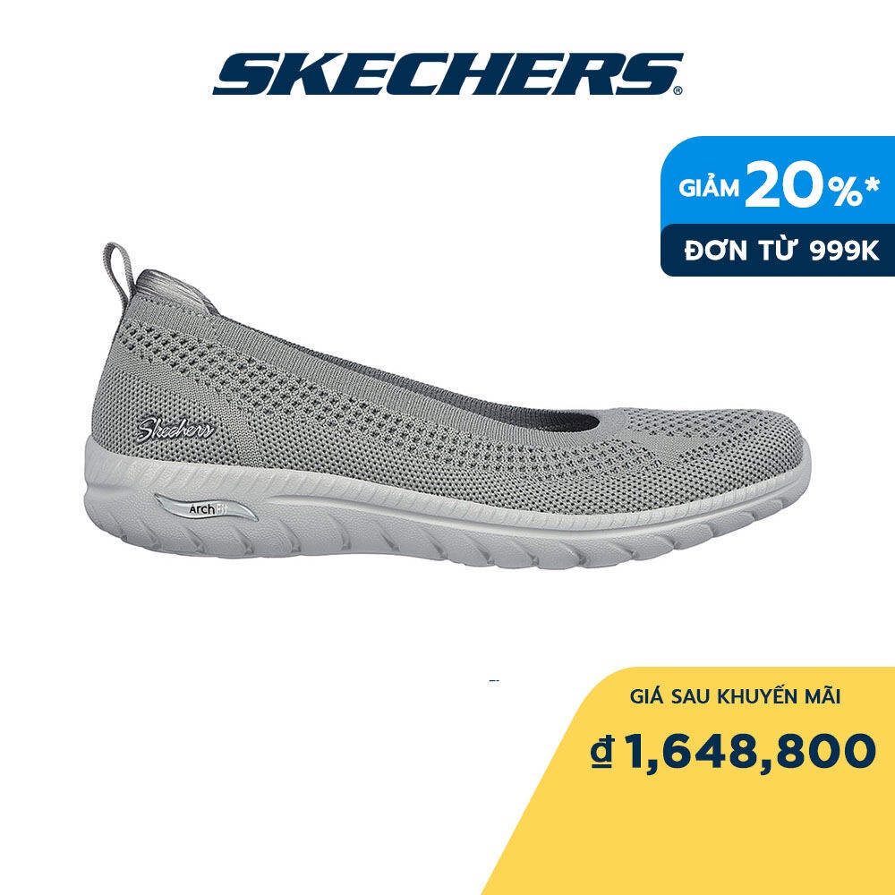 Skechers Nữ Giày Thể Thao Arch Fit Flex - 100294-GRY