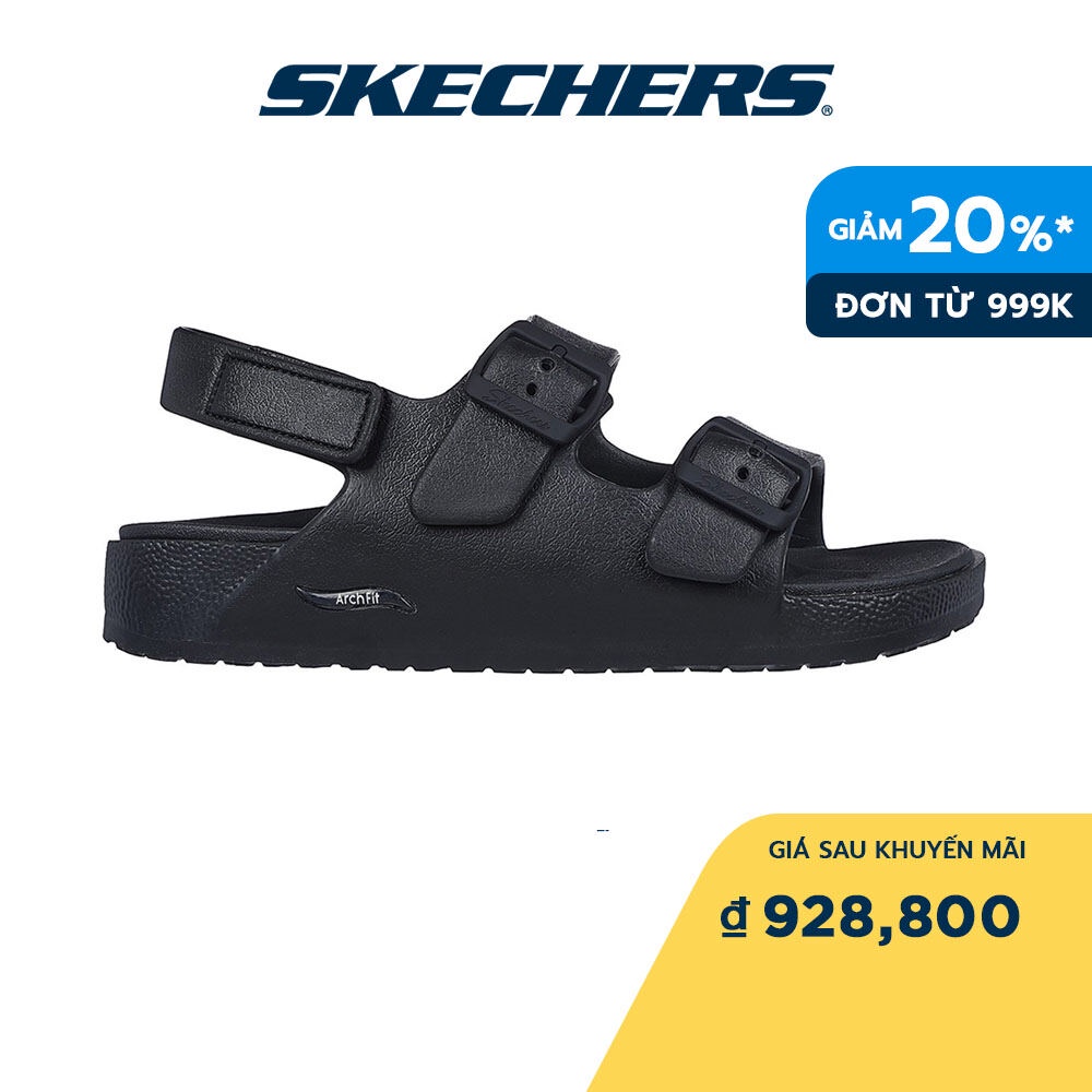 Skechers Nữ Xăng Đan Foamies Arch Fit Cali Breeze 2.0 Summer Vibe - 111597-BBK