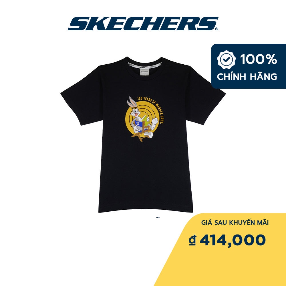 Skechers Bé Trai Áo Thun Tay Ngắn Thường Ngày WB100 - SL323B330-02L2