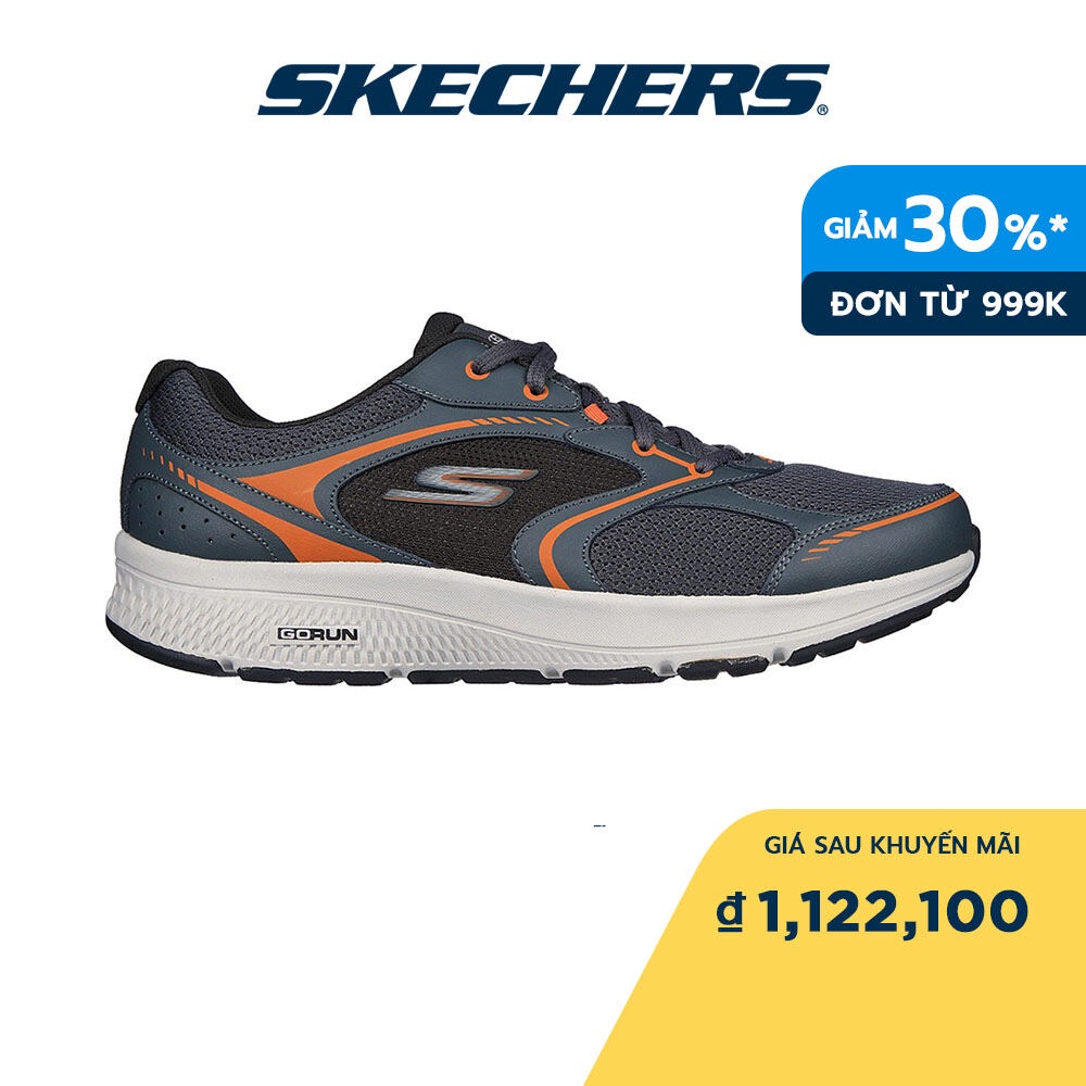 Skechers Nam Giày Thể Thao Tập Gym, Đi Học, Đi Làm GOrun Consistent Running Air-Cooled Goga Mat - 220371-CCOR