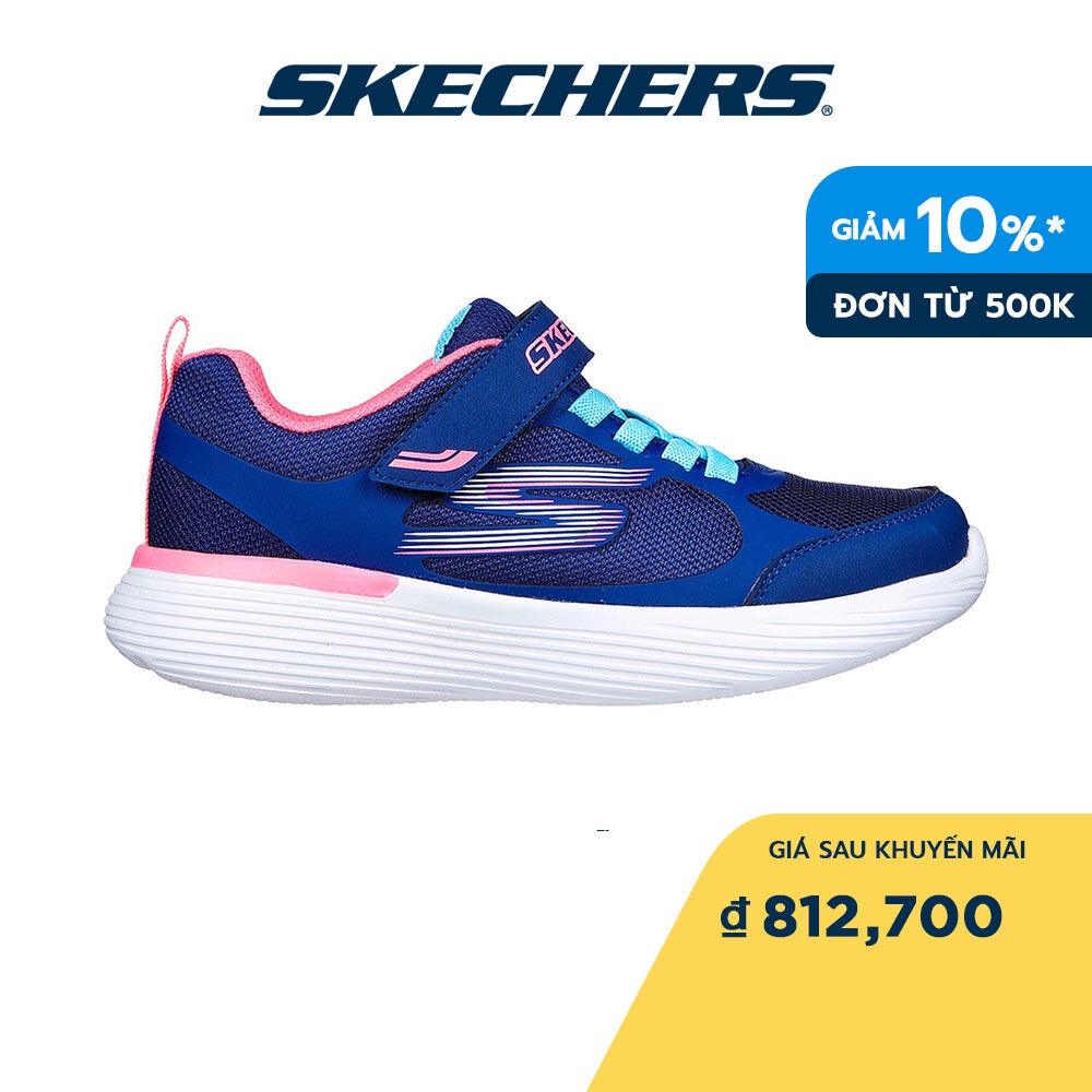 Skechers Bé Gái Giày Thể Thao Chạy Bộ Thường Ngày GOrun 400 V2 Running Air-Cooled Goga Mat - 302429L-NVHP