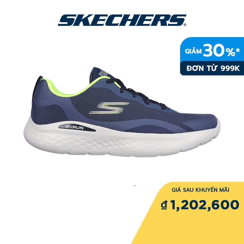 Skechers Nam Giày Thể Thao Chạy Bộ Tập Gym, Đi Học, Đi Làm GOrun Lite Running Air-Cooled Goga Mat M-STRIKE - 220896-NVLM
