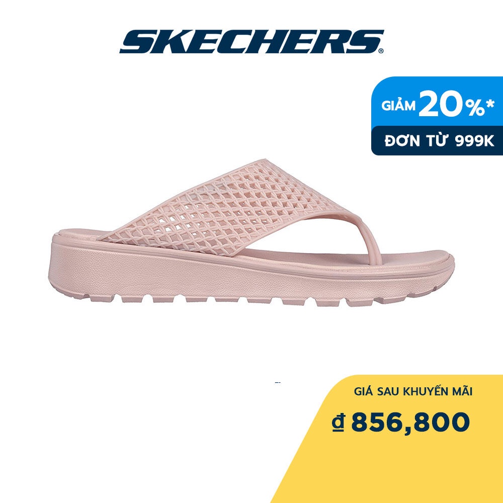Skechers Nữ Xăng Đan Đi Bộ Đi Học, Đi Làm Foamies Footsteps Walking - 111578-BLSH