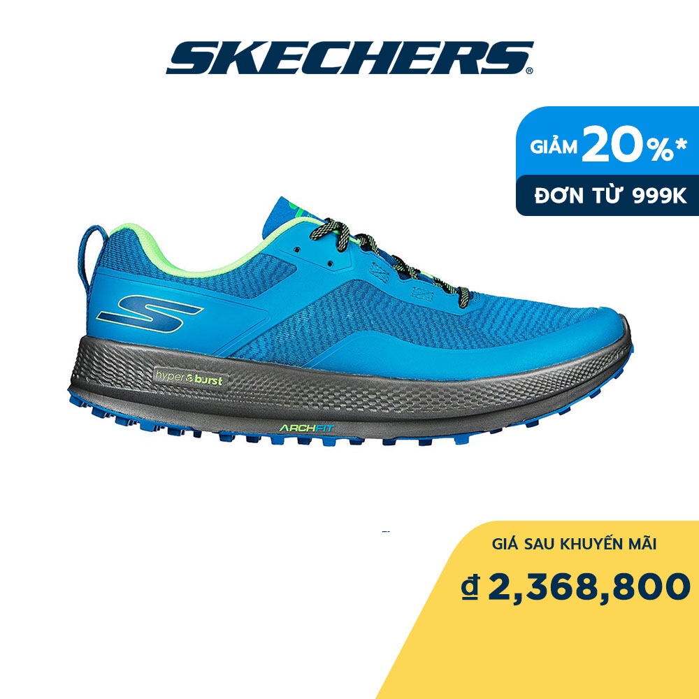 Skechers Nam Giày Thể Thao Tập Gym, Đi Học, Đi Làm GOrun Razor Trail Running - 246077-BLGR