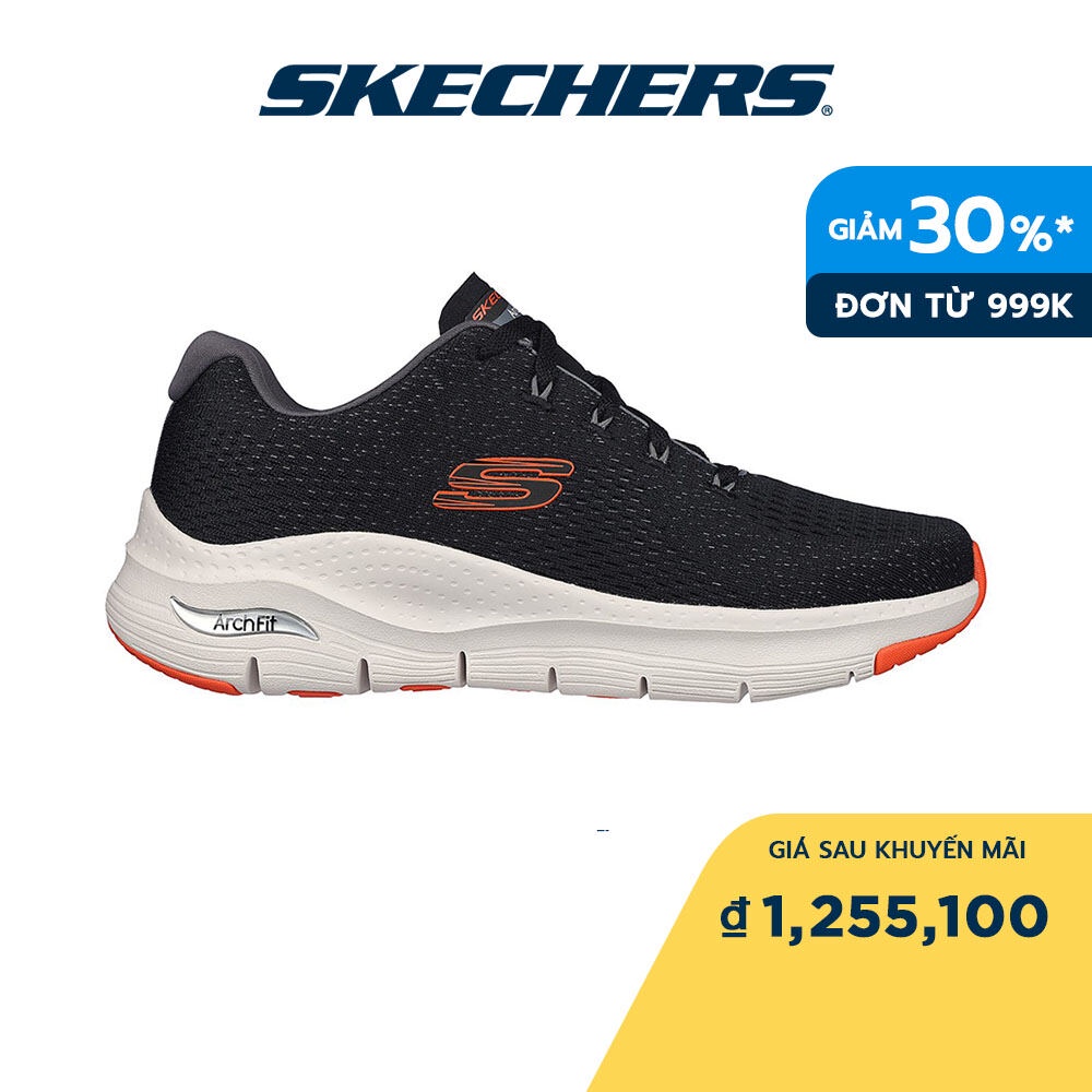 Skechers Nam Giày Thể Thao Sport Arch Fit - 232601-BKOR (Skechers_Live)