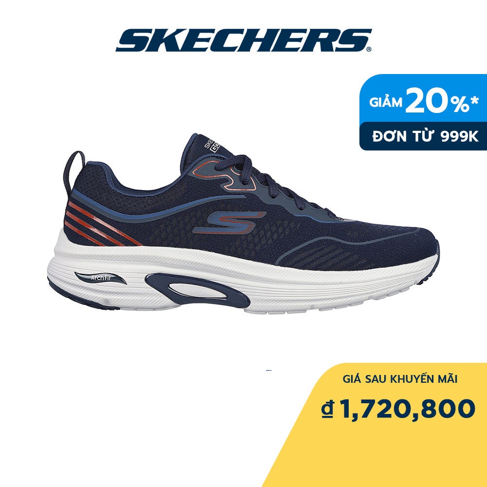 Skechers Nam Giày Thể Thao Chạy Bộ Tập Gym, Đi Học, Đi Làm GOrun Arch Fit Running - 220627-NVY