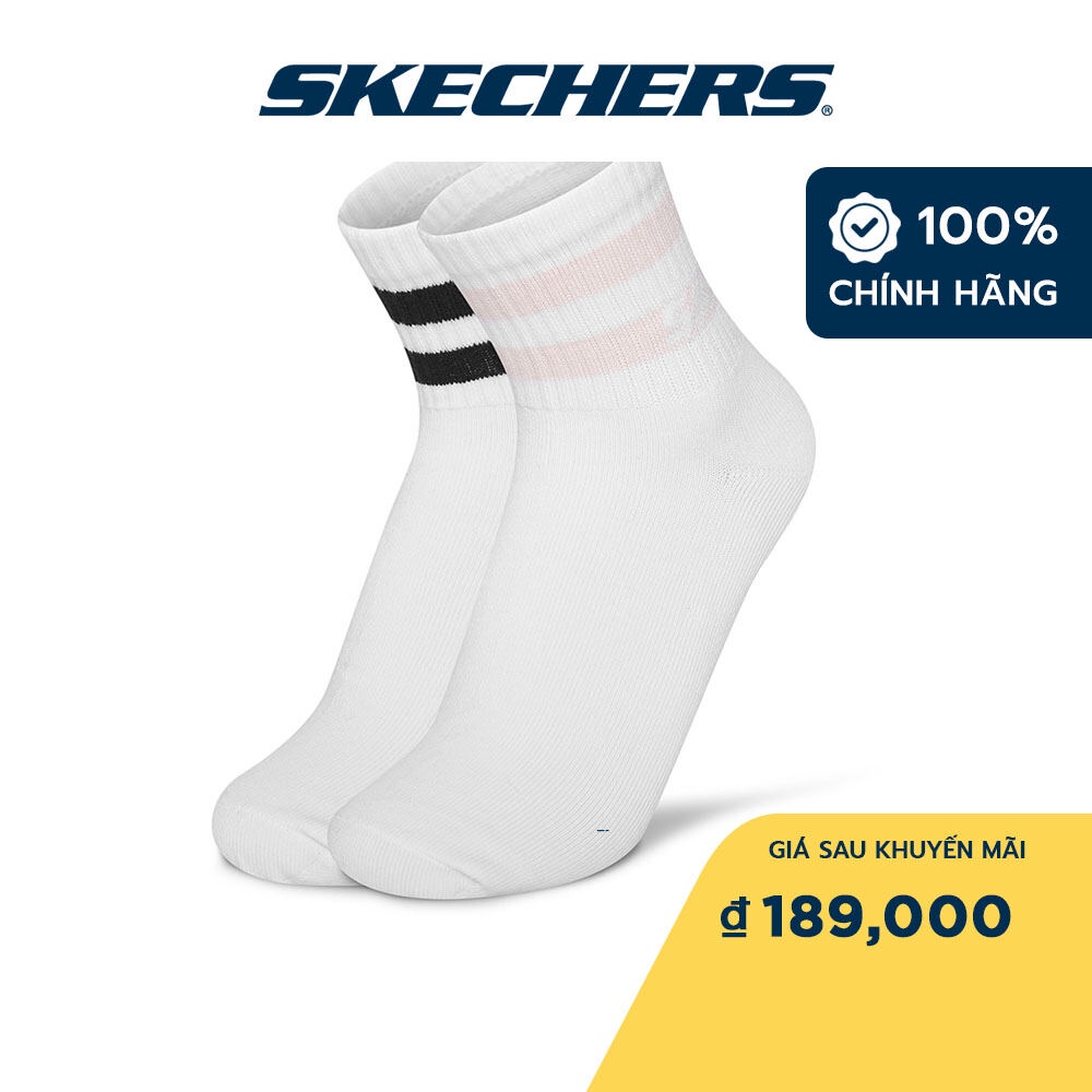 Skechers Nữ Vớ, Tất Thường Ngày - L319W112-009Q (Skechers_Live)