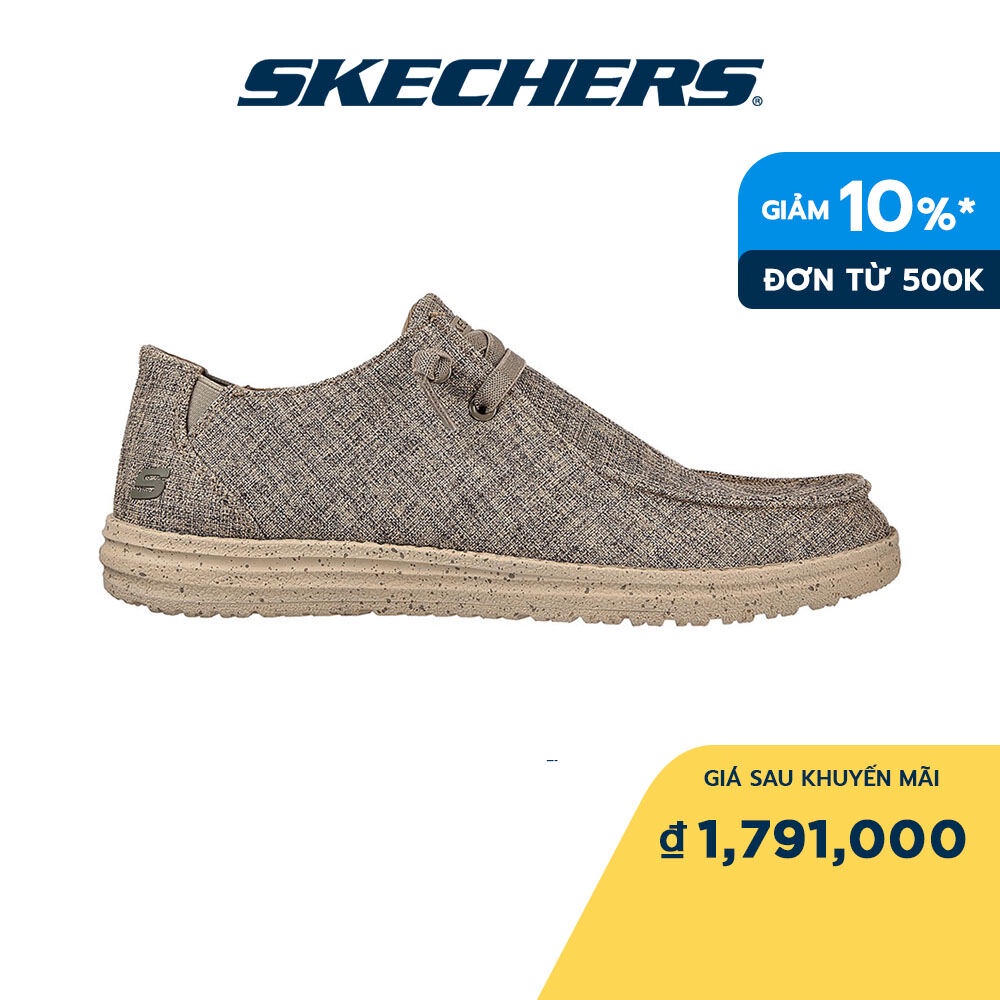 Skechers Nam Giày Thể Thao Tập Gym, Đi Học, Đi Làm USA Street Wear Melson Air-Cooled Memory Foam - 210101-DKTP